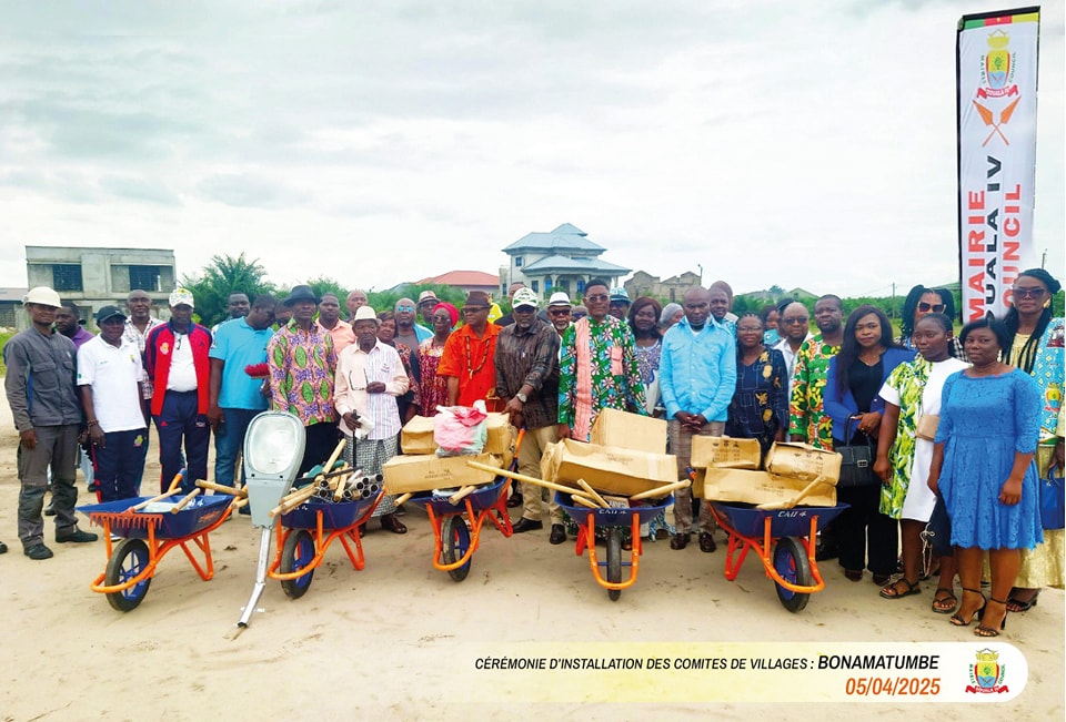 DÉVELOPPEMENT PARTICIPATIF : LE MAIRE DE DOUALA 4 LANCE LES COMITÉS DE VILLAGES AVEC UNE PREMIÈRE À BONAMATUMBE