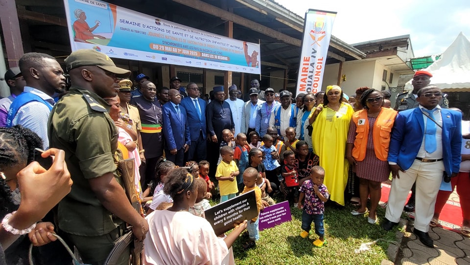 Lancement du second tour de la campagne de vaccination contre la poliomyélite et la SASNIM 2025 à Douala 4